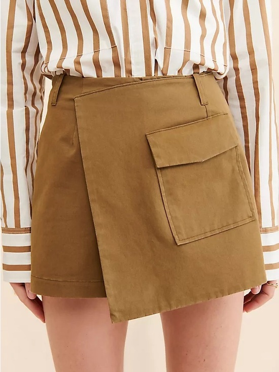 Anthropologie Dresses & Skirts - Paradis cotton cargo skort